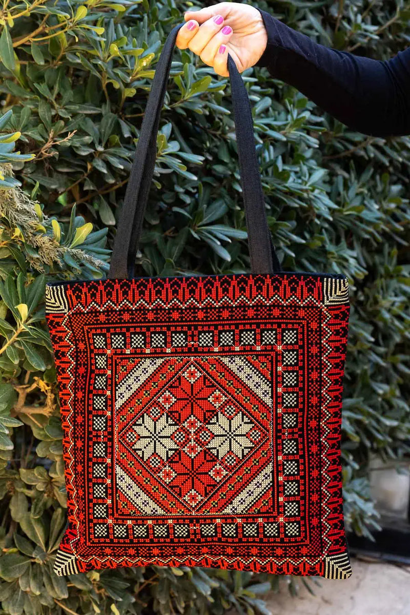 Sac à bandoulière tissé