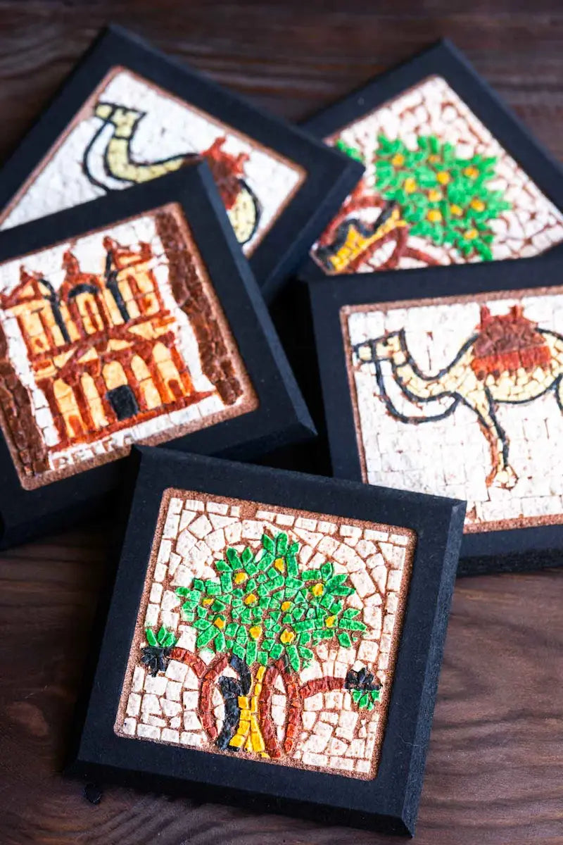 Mini mosaïque de Jordanie